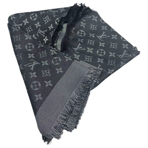 black and gray louis vuitton scarf|Louis Vuitton twilly scarf.